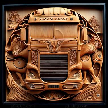 3D модель Volvo F85 (STL)